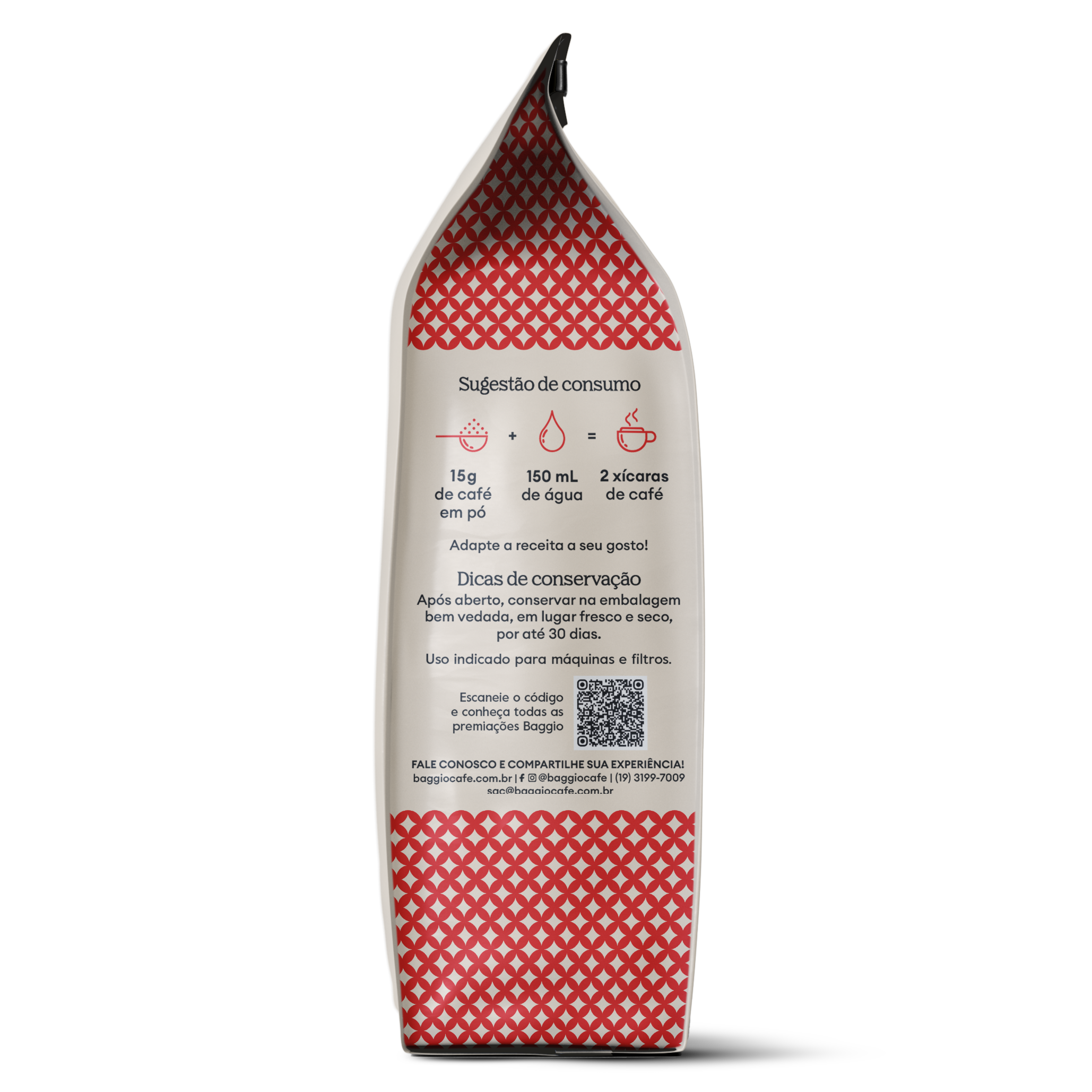 Baggio Aromas Chocolate com Avelã - 250g