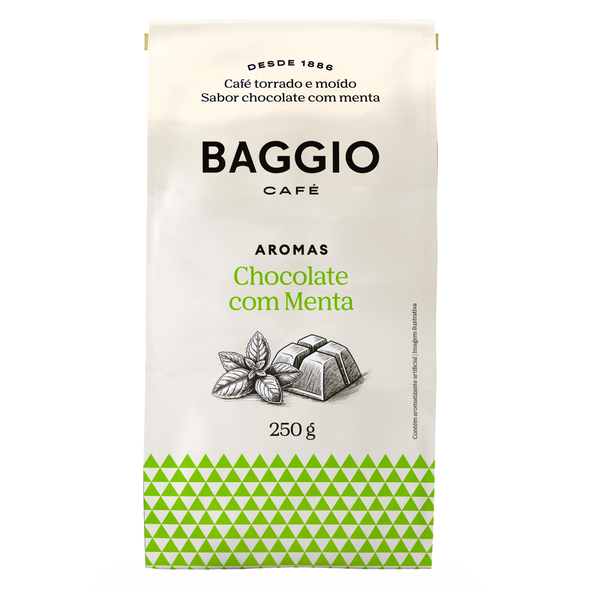 Baggio Aromas Chocolate com Menta - 250g